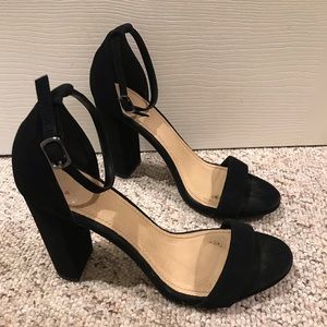 Black Suede Heels
